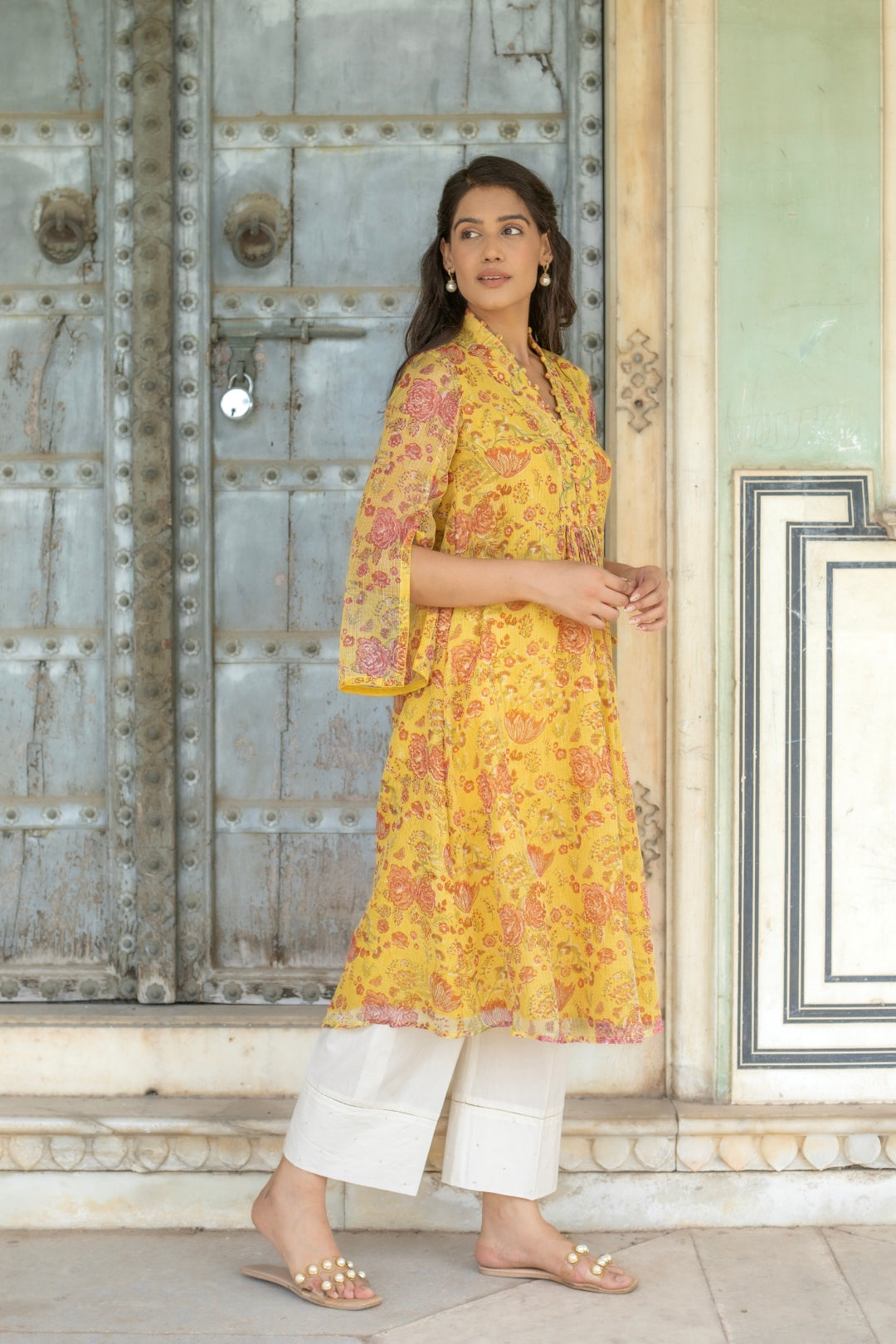 BANDHAN KOTA DORIYA KURTA SET