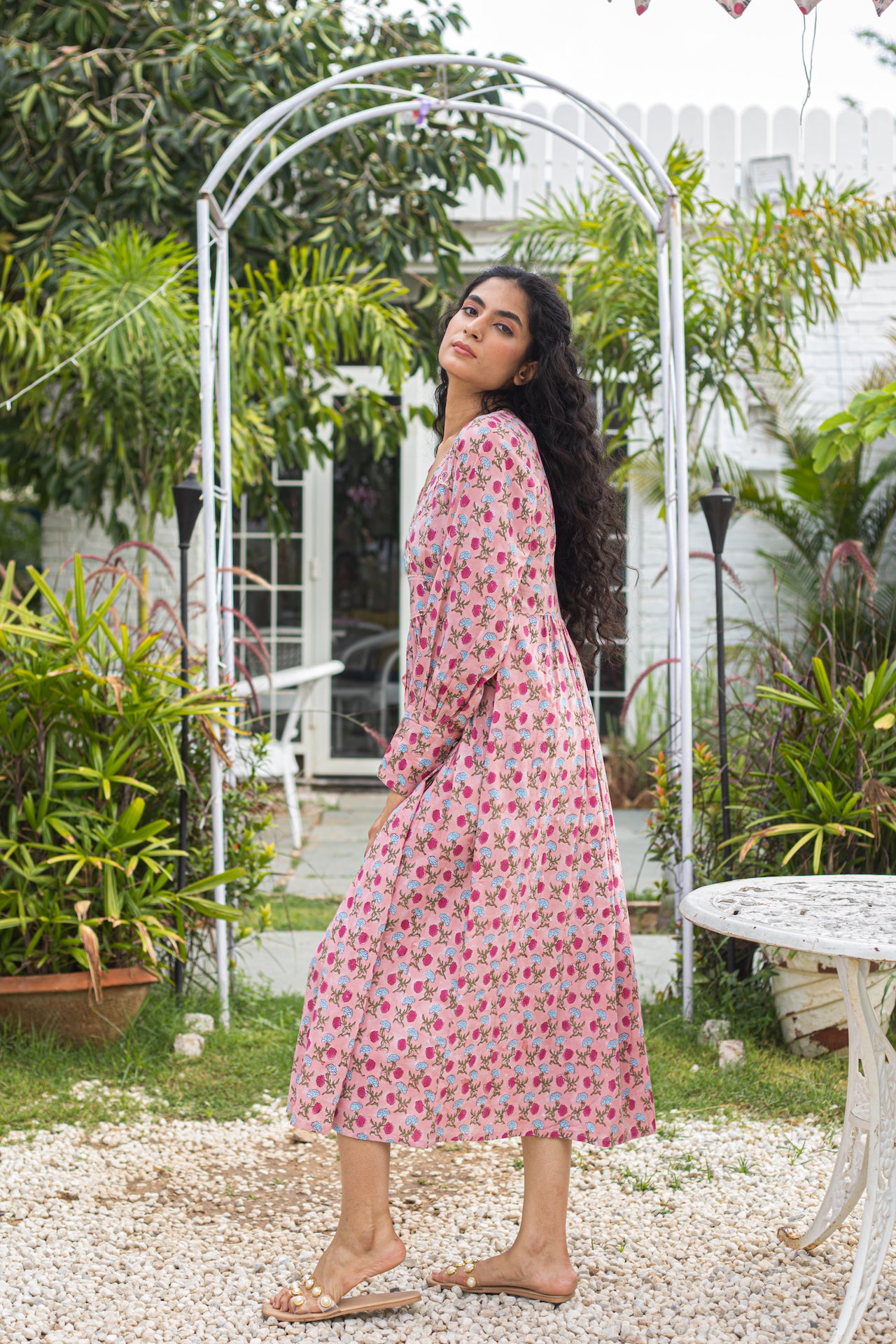 FLOWER BUD DRESS