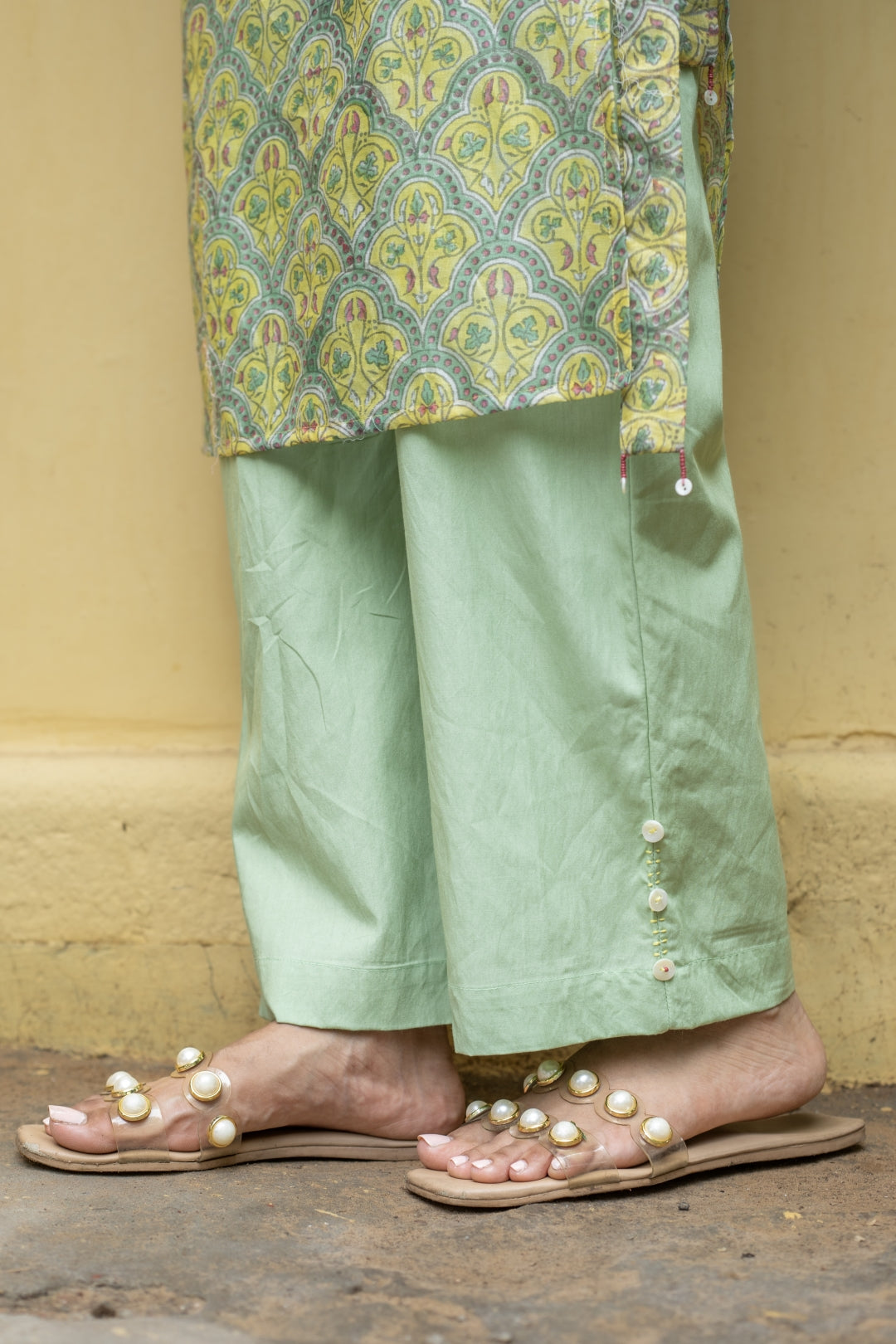 CUPID CHANDHERI KURTA SET