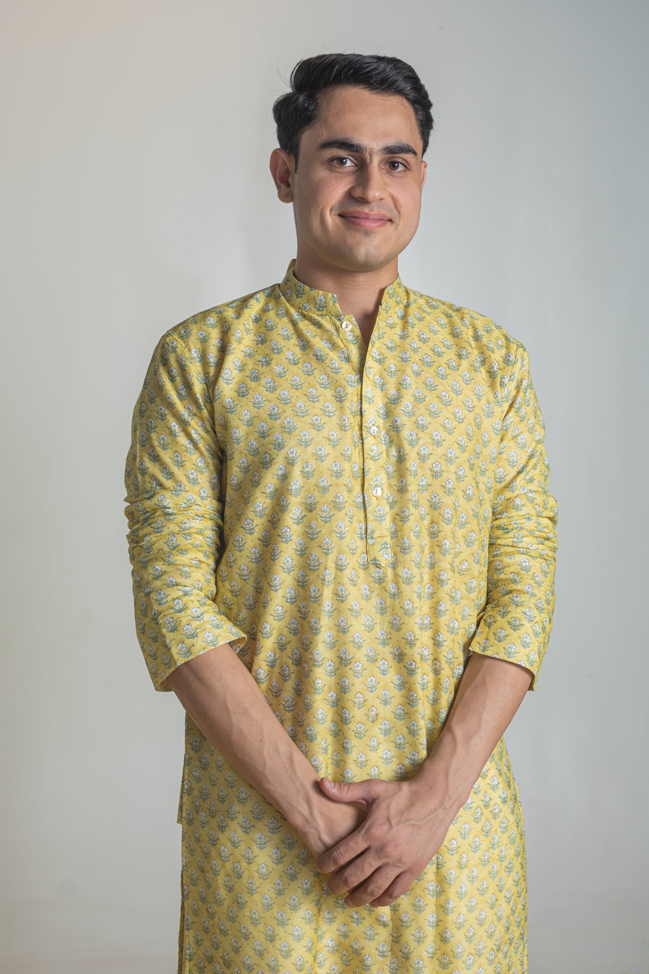 FABLE CHANDHERI KURTA SET