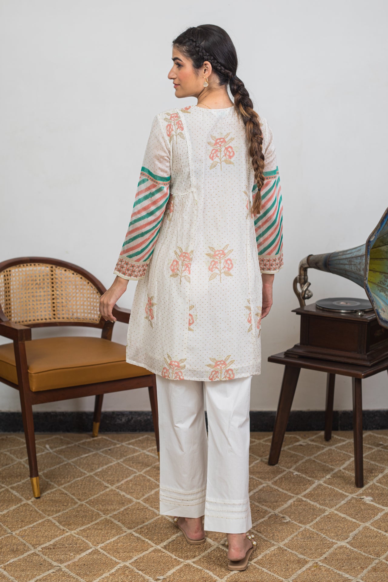 LEHER KURTA SET