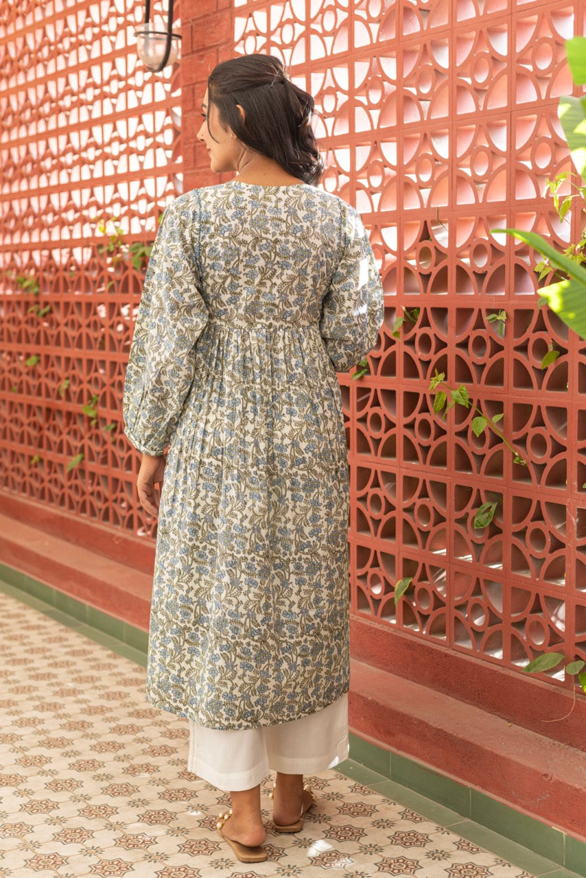 DAISY IVORY KURTA SET