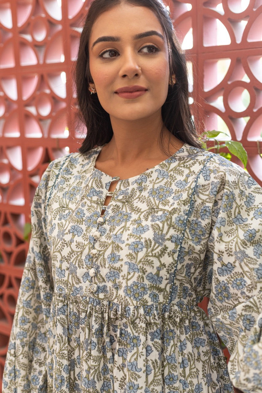 DAISY IVORY KURTA SET