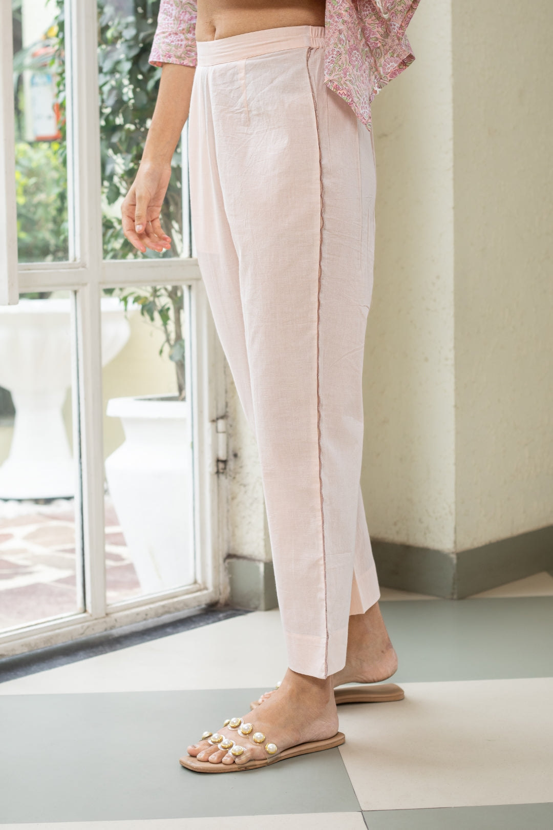 CRENEL COTTON STRAIGHT PANTS