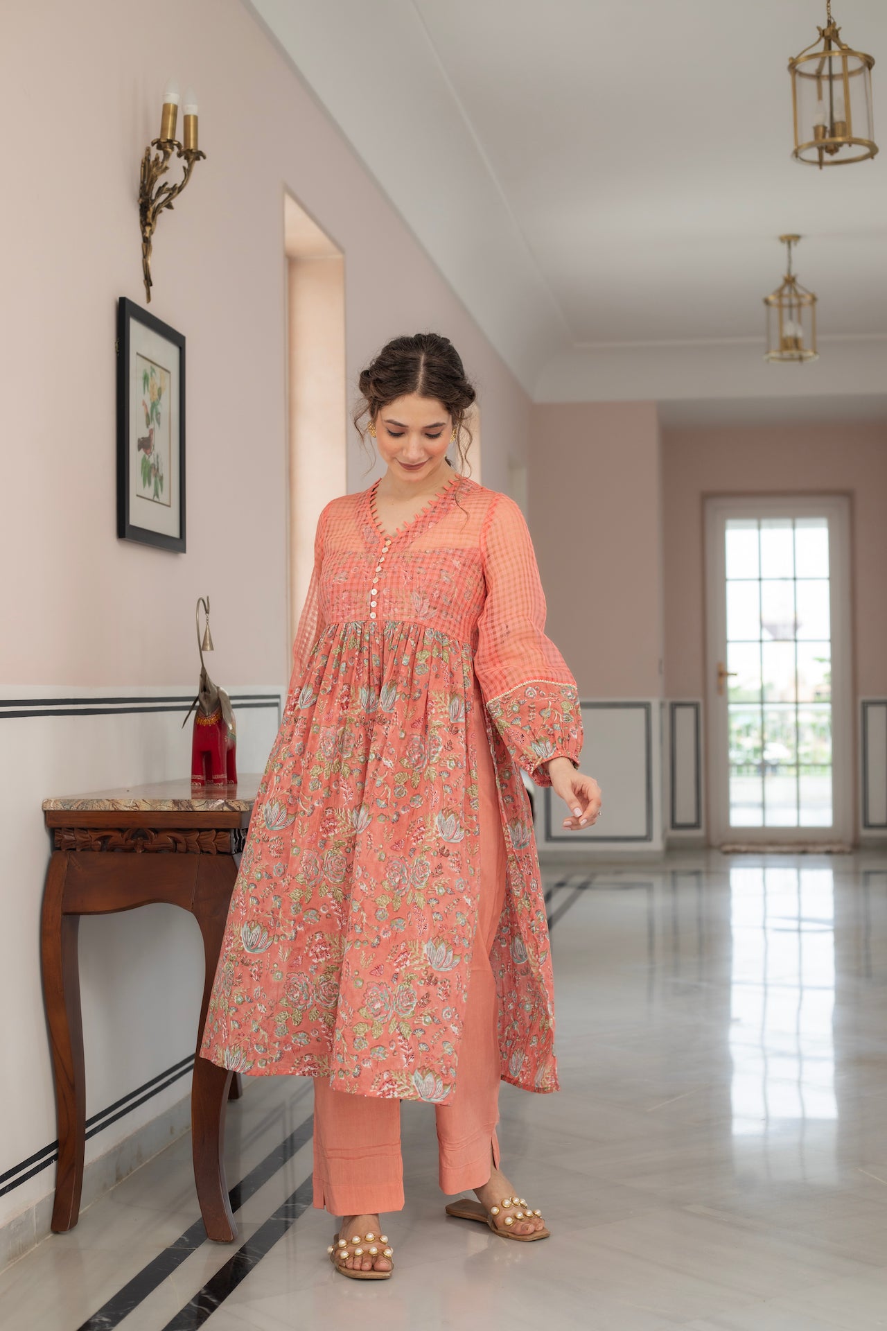 MOR PINK KURTA