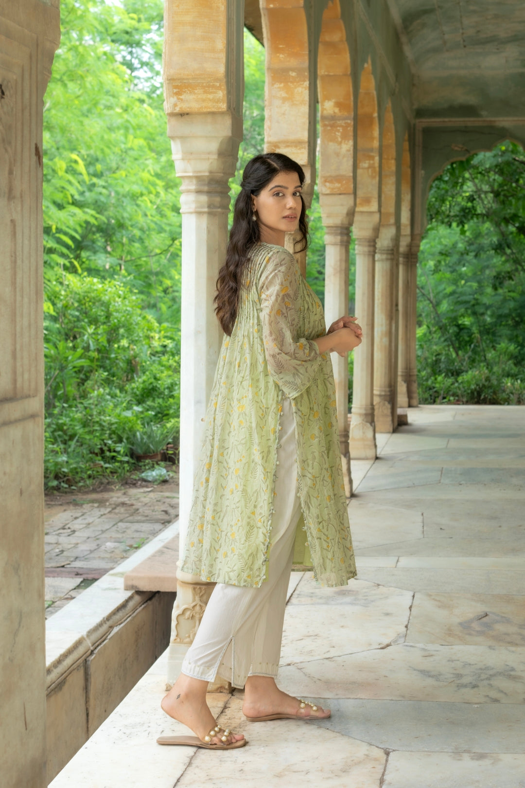 EVA CHANDHERI KURTA SET