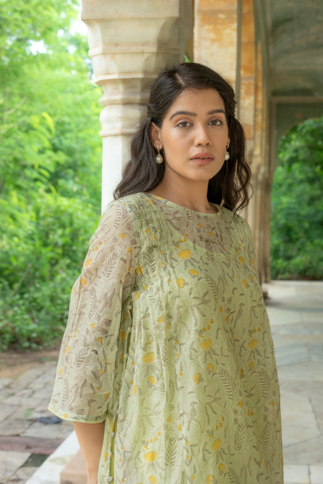 EVA CHANDHERI KURTA SET