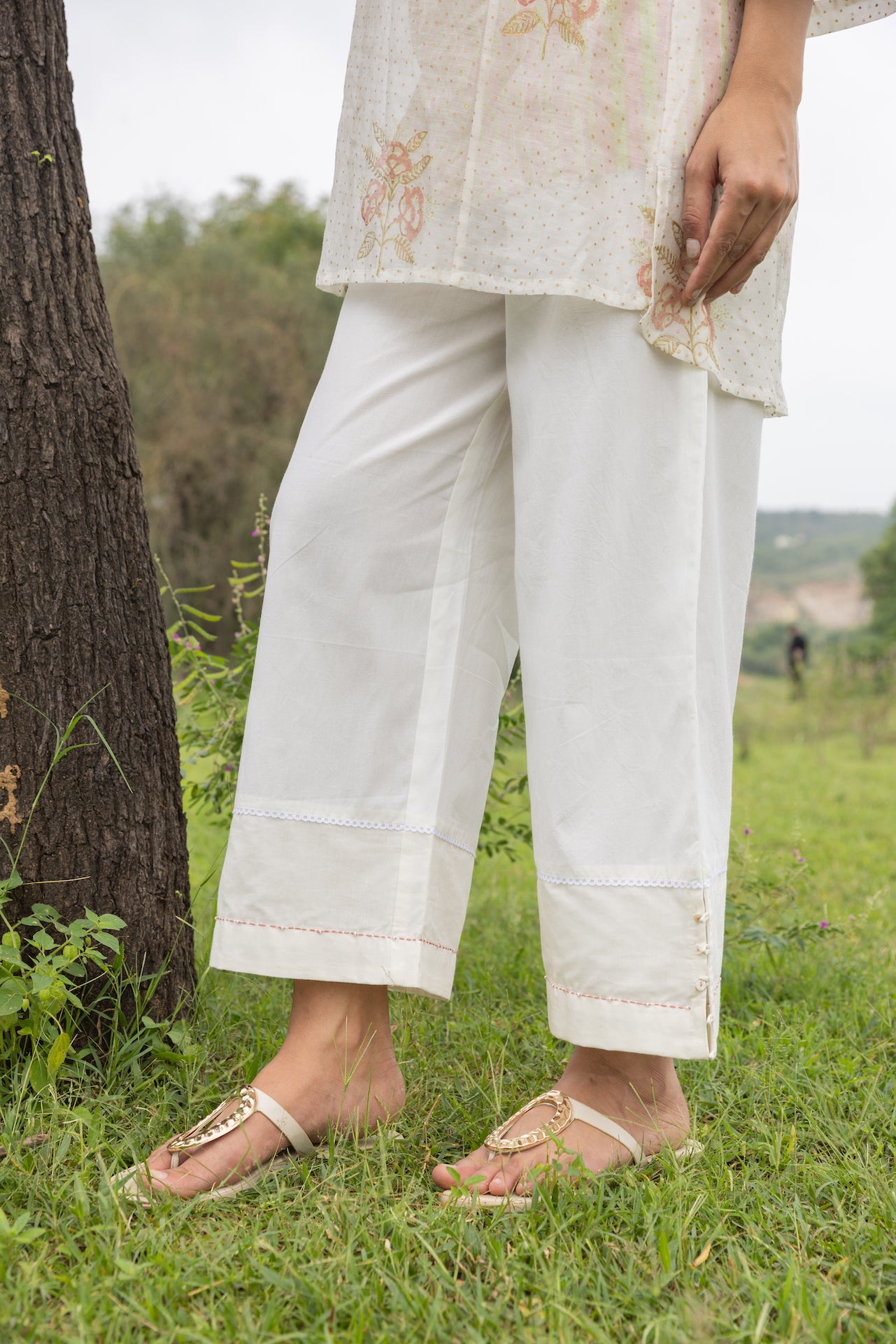 ROONEY CHANDERI CO-ORD SET