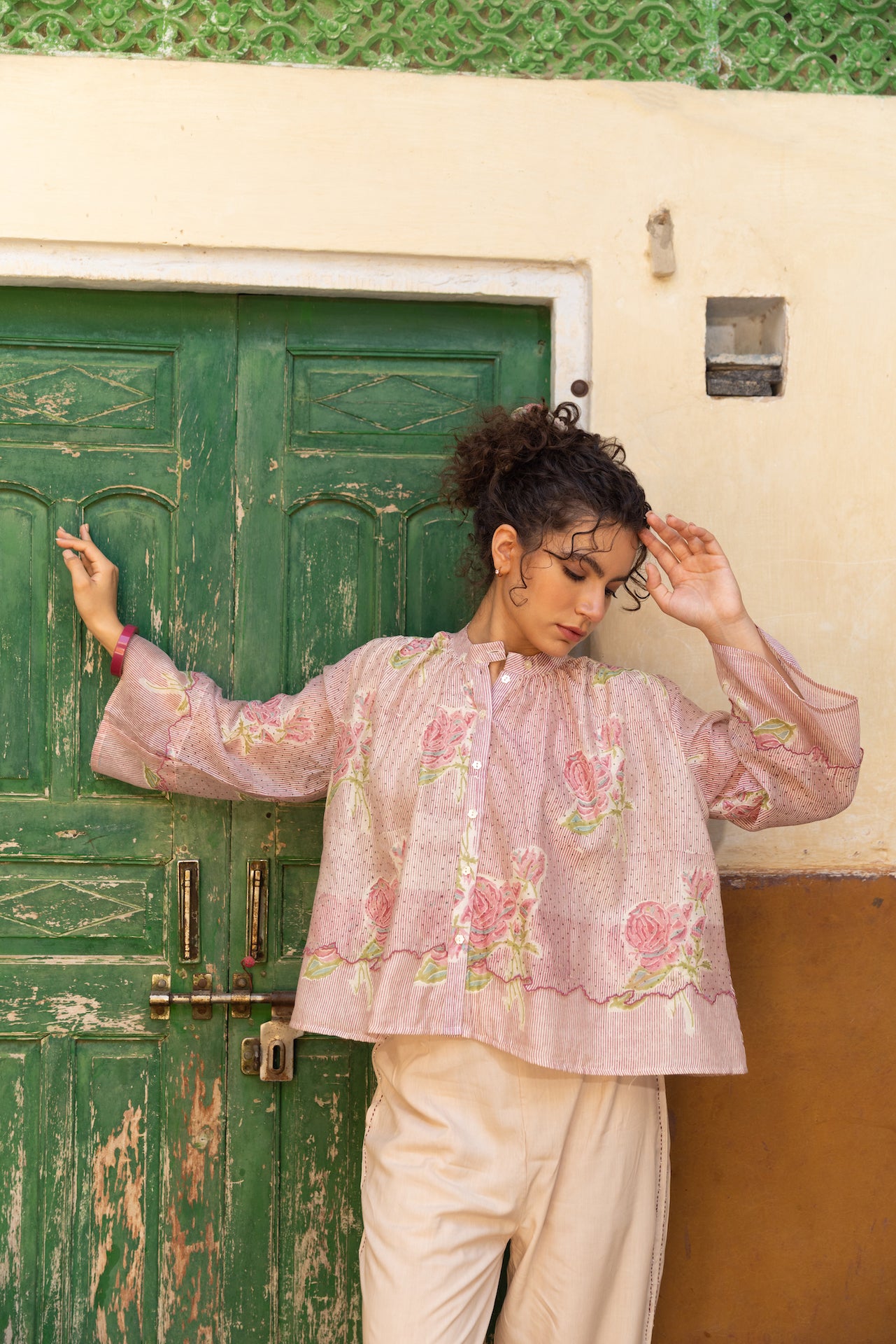 TESS CHANDERI CO-ORD SET