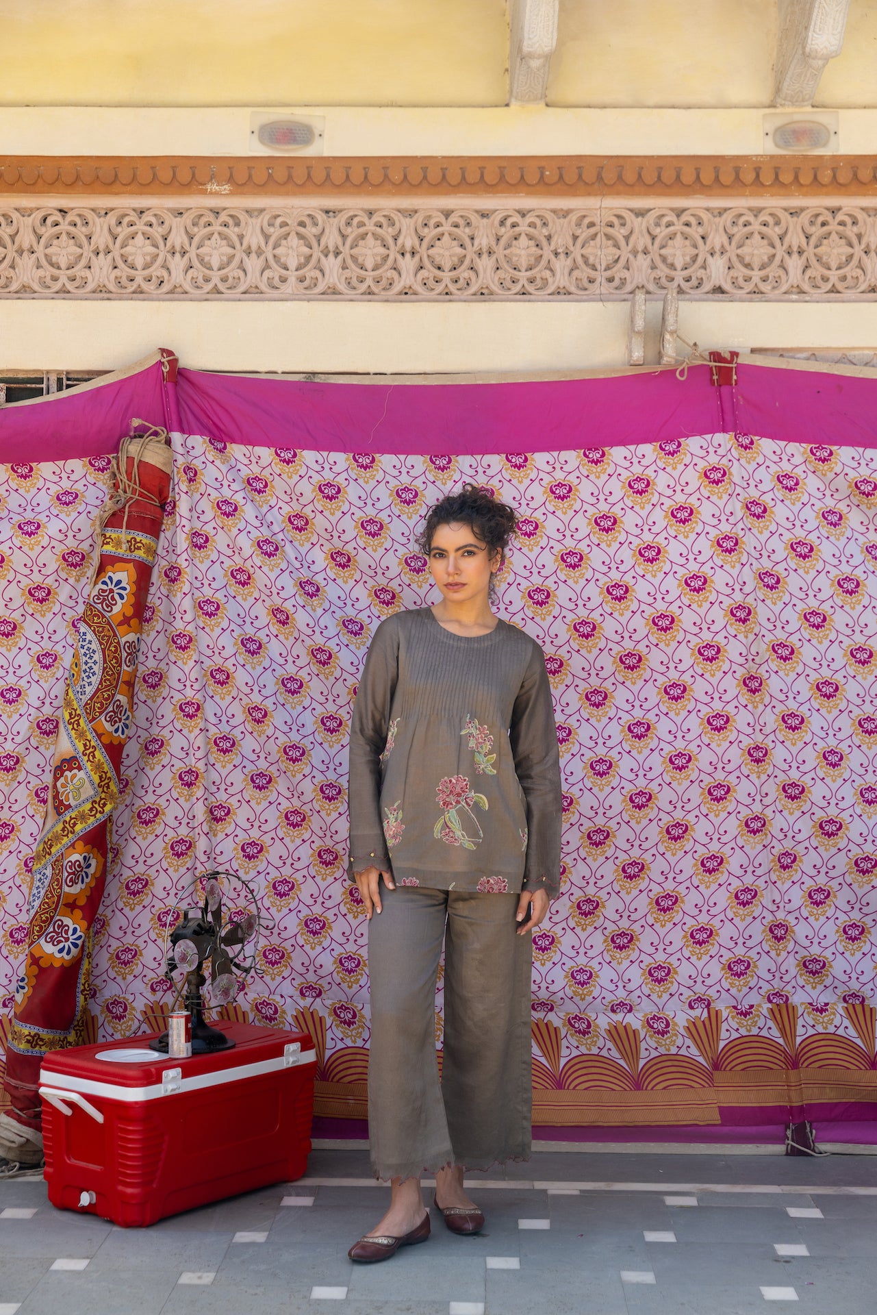RAINA CHANDERI CO-ORD SET