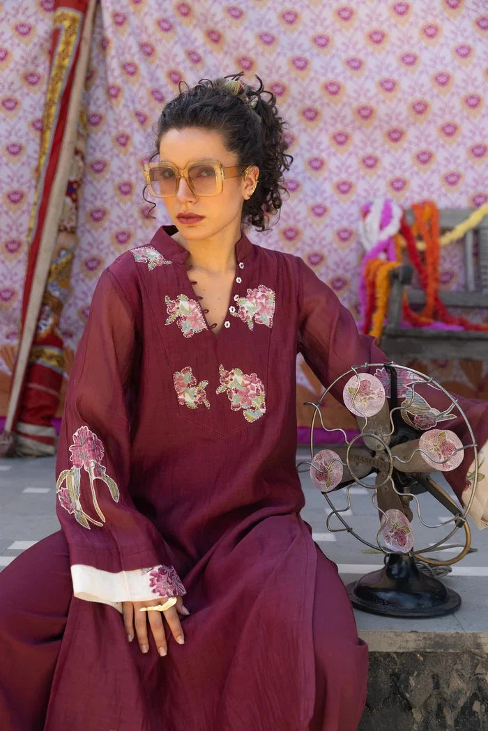 ANYA CHANDERI KURTA SET