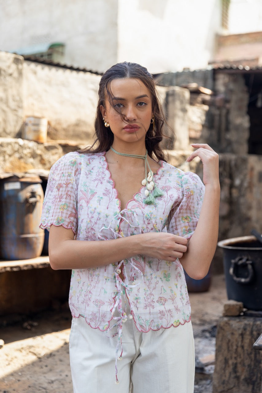 MIMOSA COTTON DORIYA TOP