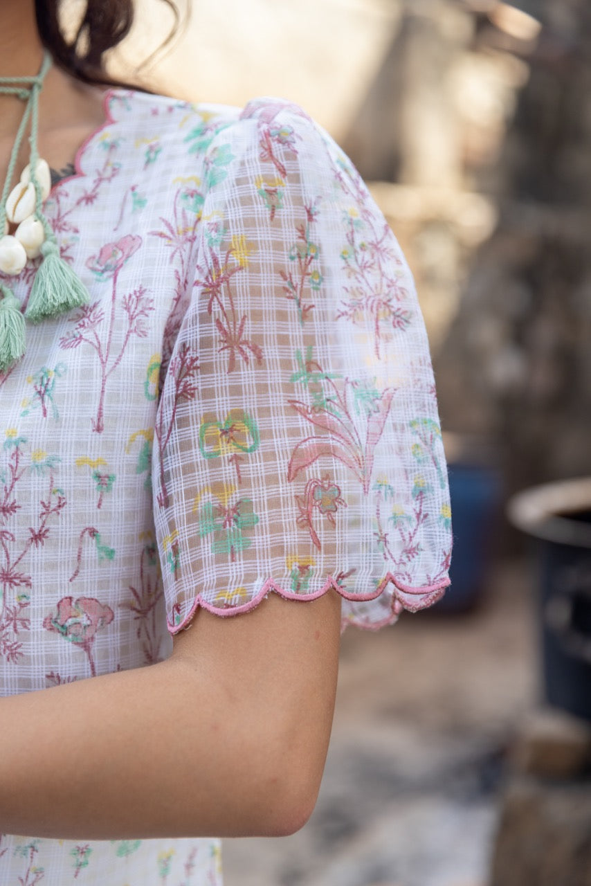 MIMOSA COTTON DORIYA TOP