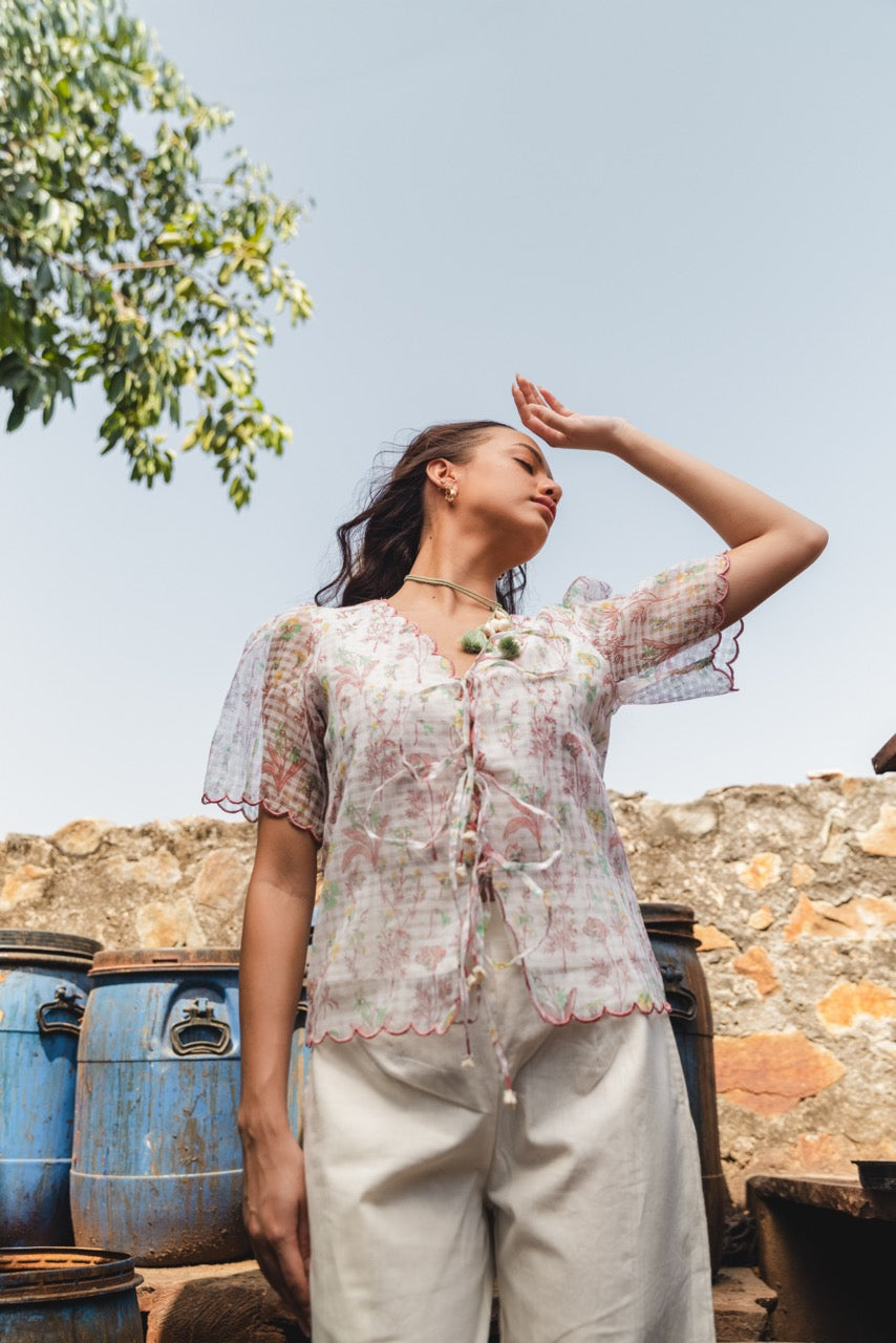 MIMOSA COTTON DORIYA TOP