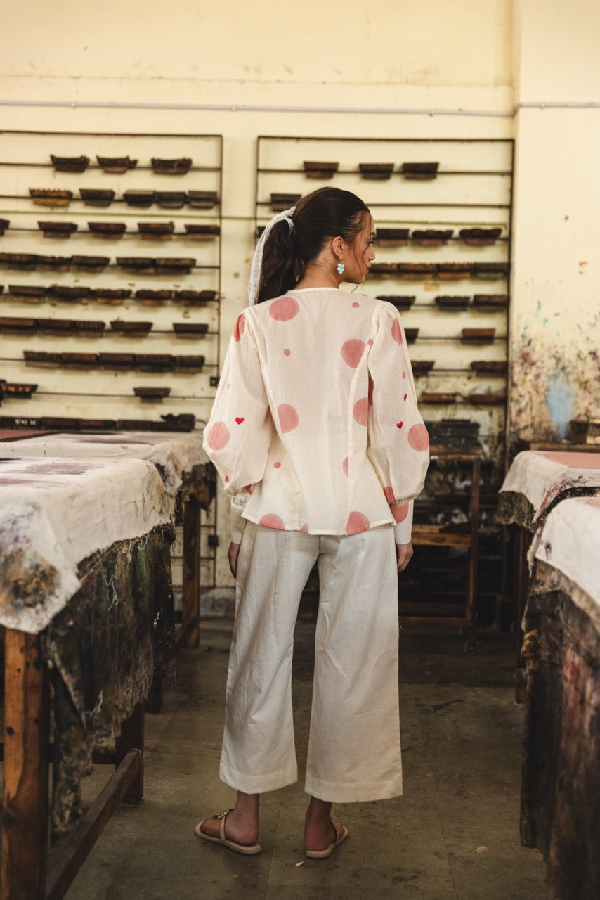 APPLE BLOSSOM COTTON TOP