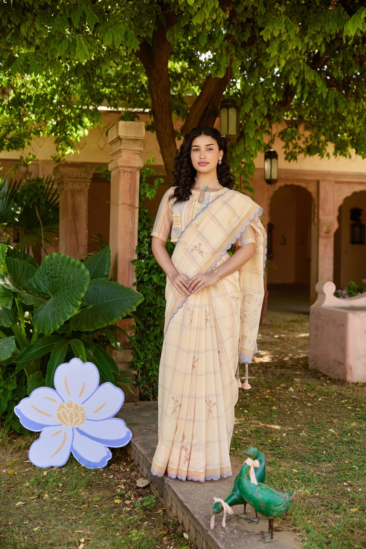 AMABEL SAREE WITH UNSTITCHED BLOUSE