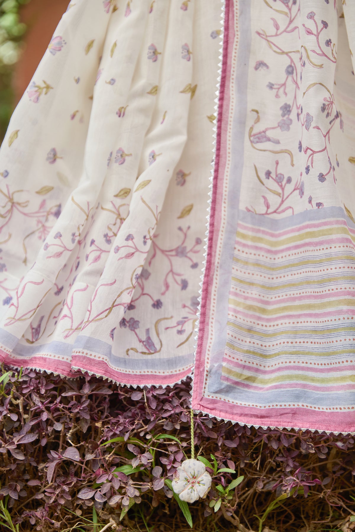 SYLVIE SAREE WITH STITCHED BLOUSE