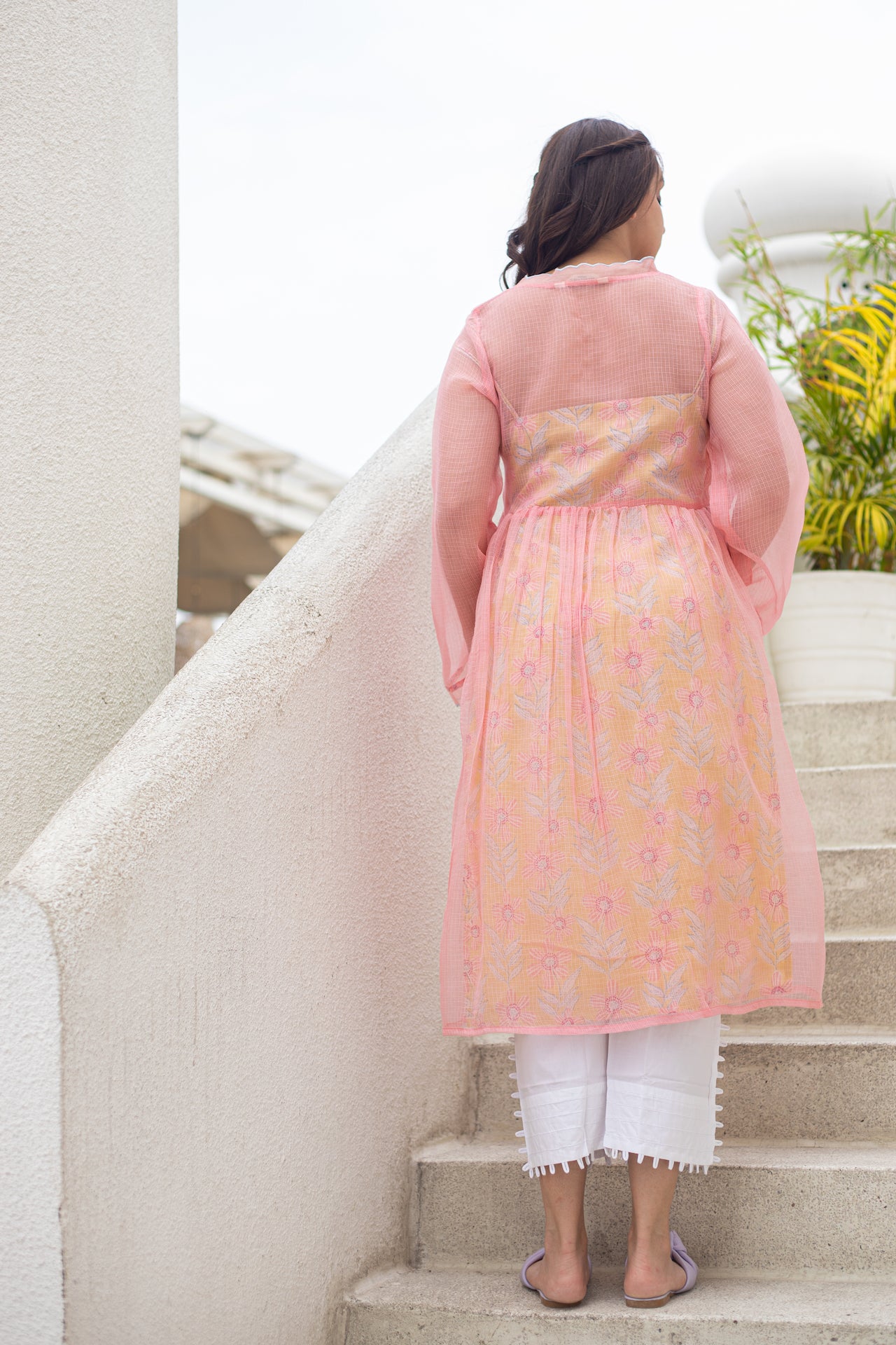 DORIYA KURTA SET