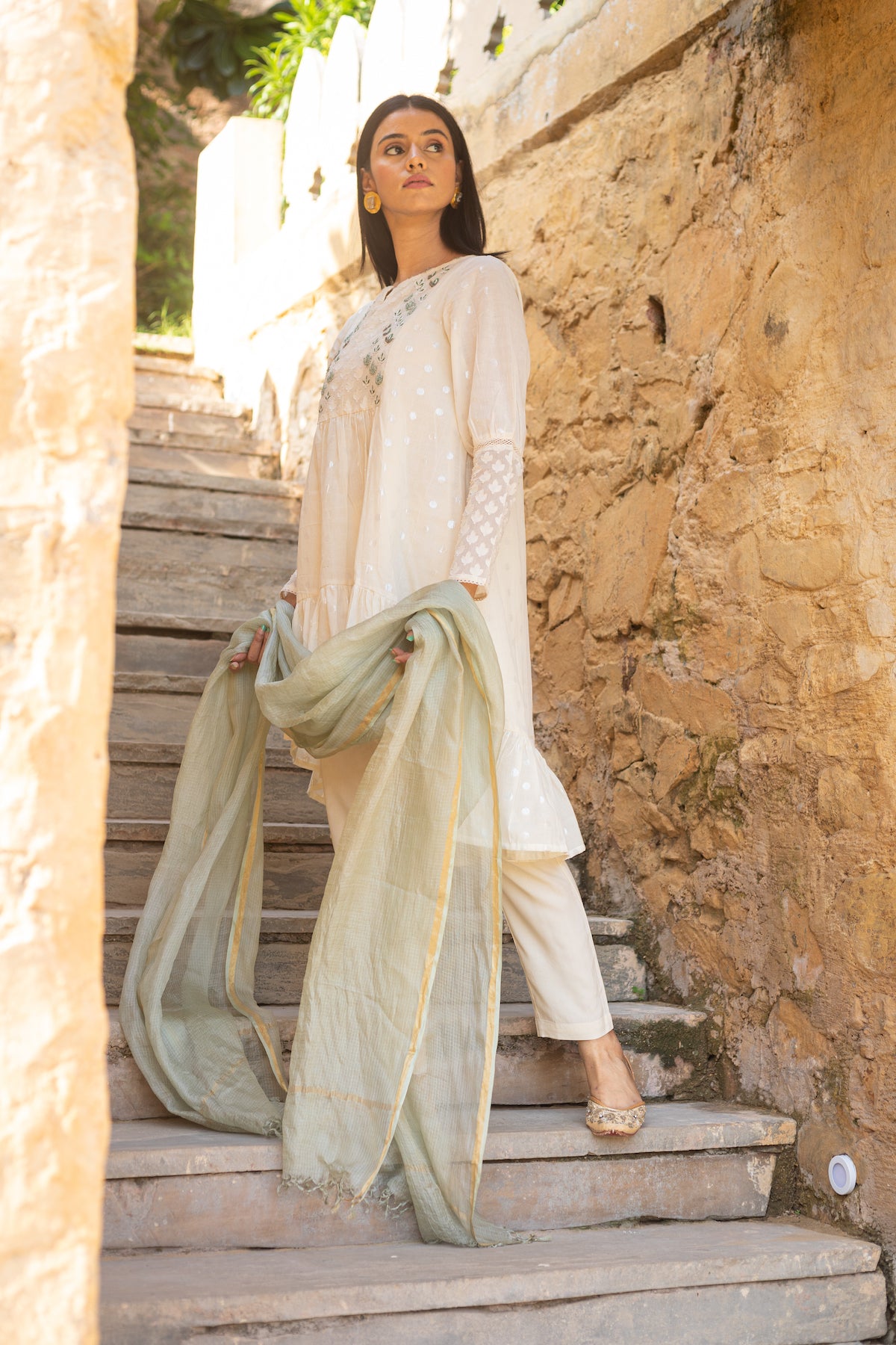 AYATTI COTTON KURTA SET